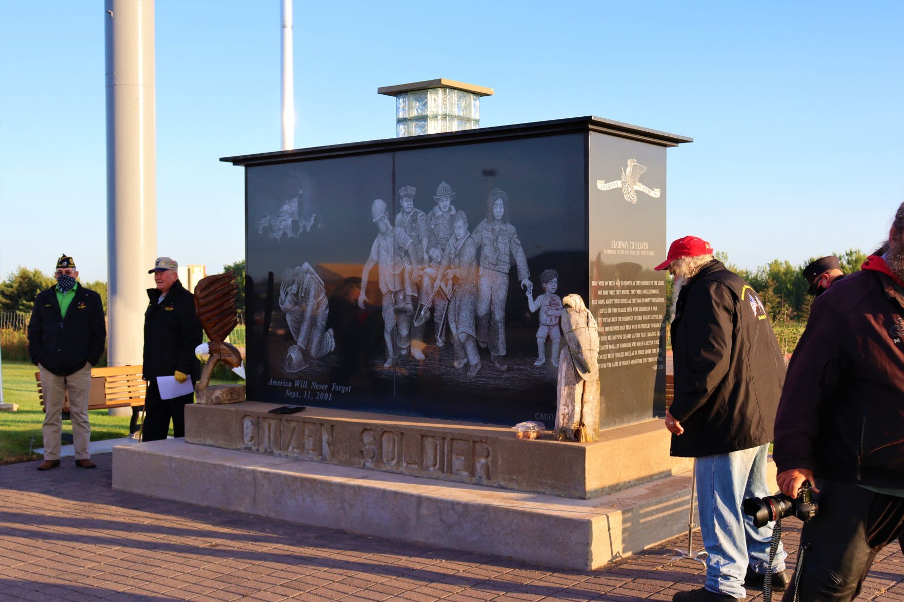 9/11 Tribute at the Citizen Soldier Monument in Cadott